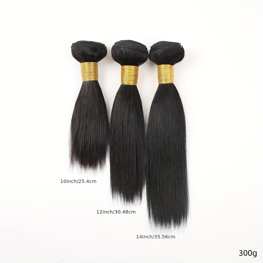 TEMU Vietnemese Straight Hair Bundles 100% Virgin 1b Color Double Wefts Human Hair Extension 3pcs Straight Human Hair Bundles