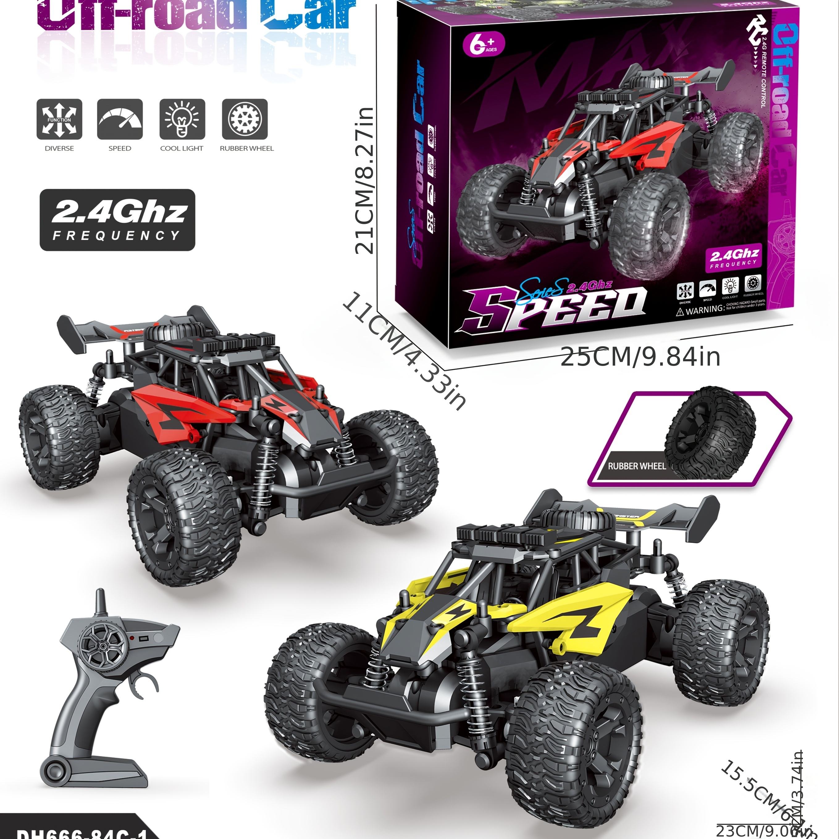 Recommended By The United States for High-speed Remote-controlled 40KM/H Adult Models, 1:16 Scale Remote-controlled Monster Trucks, Remote-controlled Cars for Adult Racing Enthusiasts, All Terrain