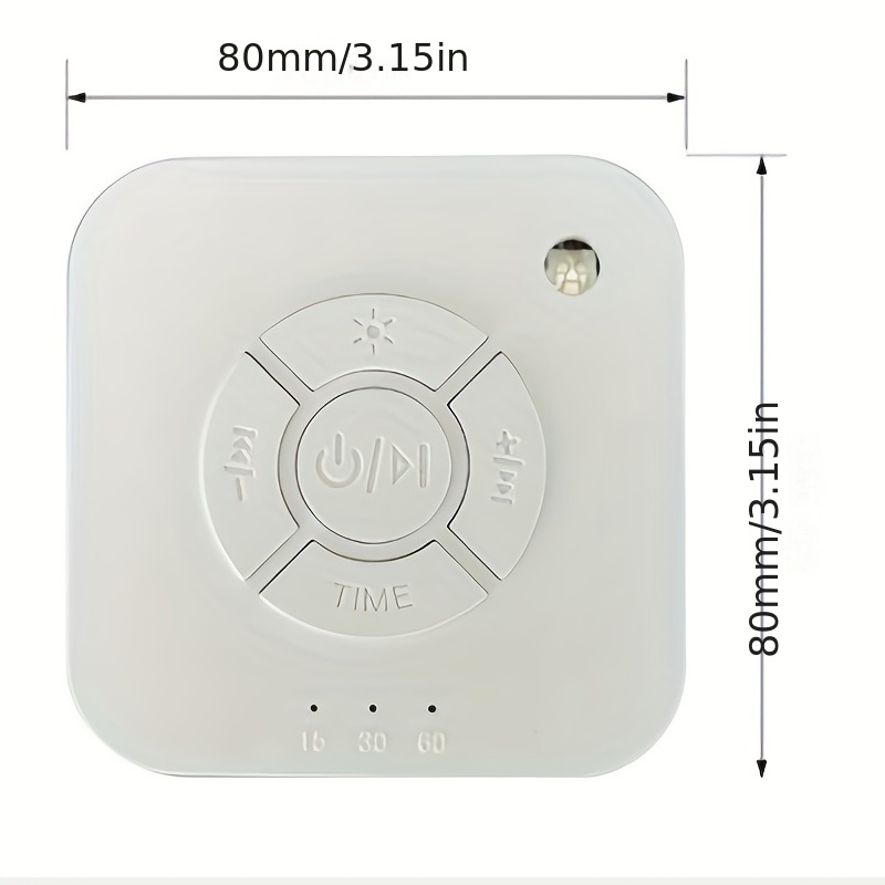 Sleep Sound Machine USB Rechargeable Timed Shutdown White Noise