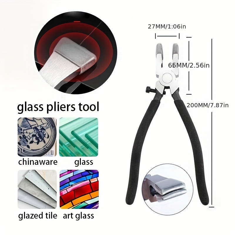 Glass Cutter Tile Nippers Set Heavy Duty Glass Mosaic Cut - Temu