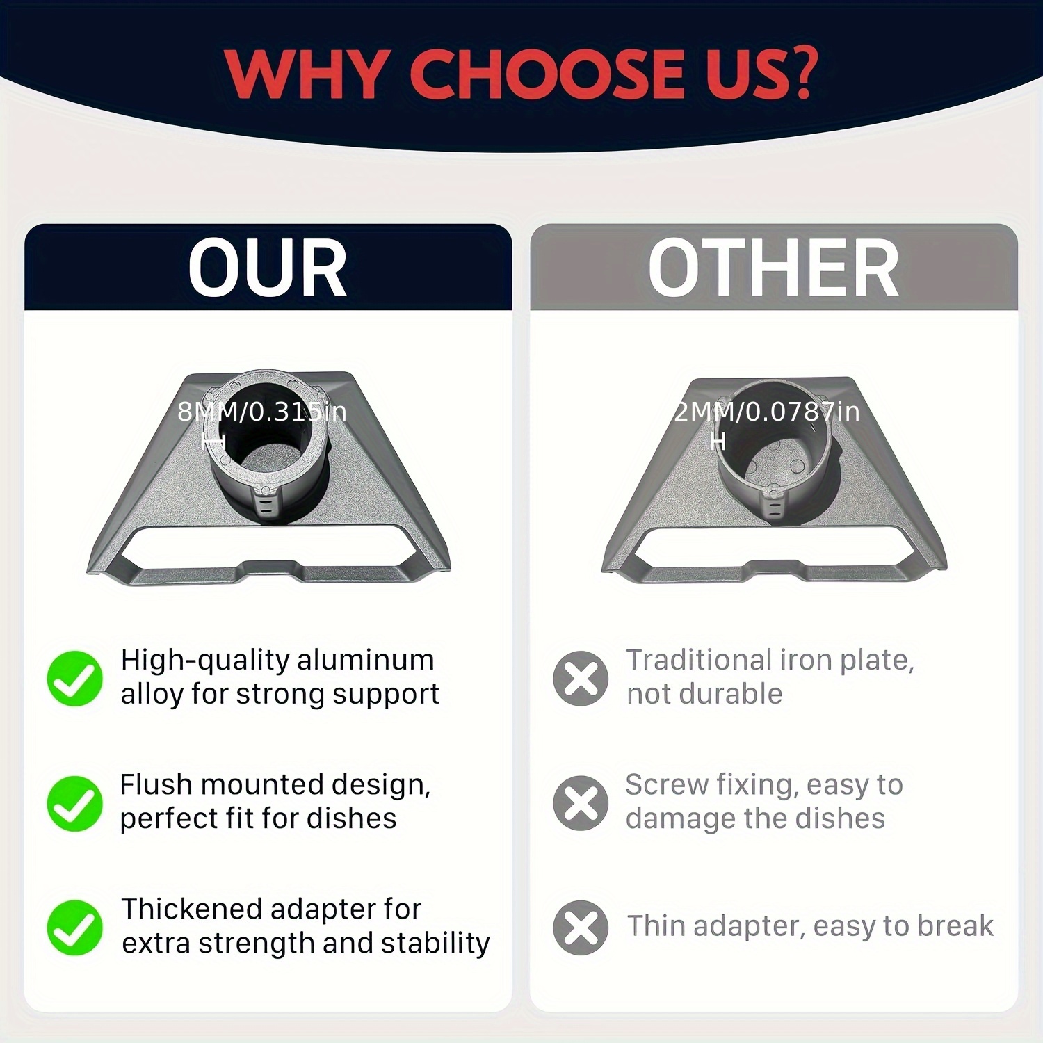 Support de trépied Starlink Gen 3, support de trépied réglable et robuste avec support de pôle Starlink compatible avec Starlink Gen 3, kit de montage de trépied Starlink Gen 3 – Image 5