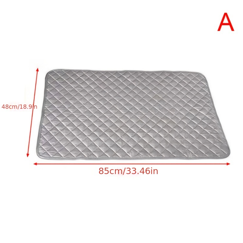 susiyo Sea Waves Japan Style Ironing Pad Mat, Ironing Board Covers,  Portable Travel Ironing Blanket for Top of Washer, Dryer, Table Top,  Countertop