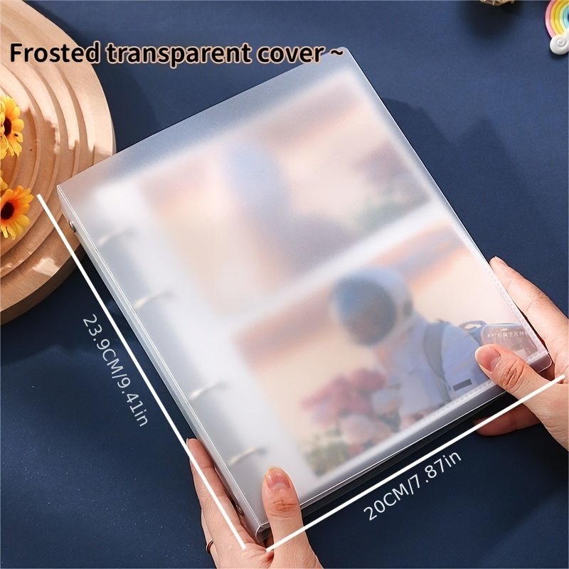 

Large 6-inch Photo Album - Holds 200 Photos, Easy-to-carry Loose-leaf Design, Couples & Family