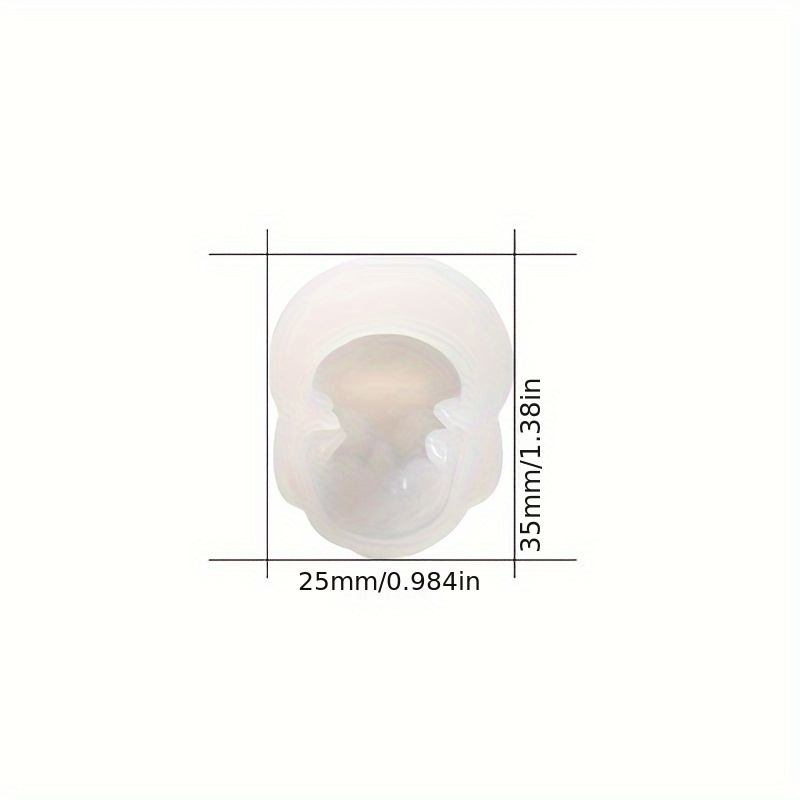 Image of Small Candle Silicone Mold Ornament Decoration Making Tool
