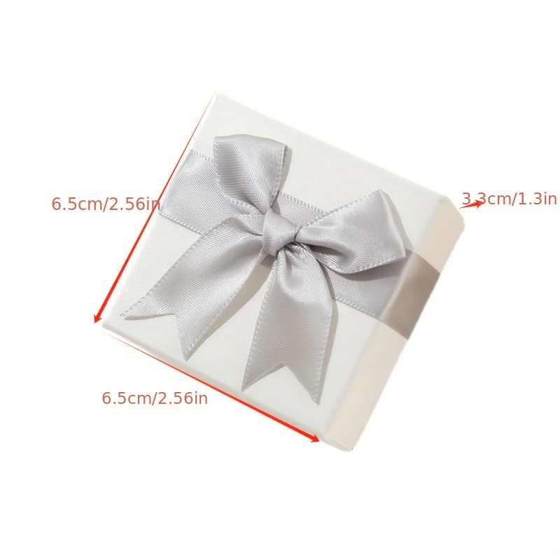 Delicate Gift Box Sweat Jewelry Box Bow Tie Earrings Necklace