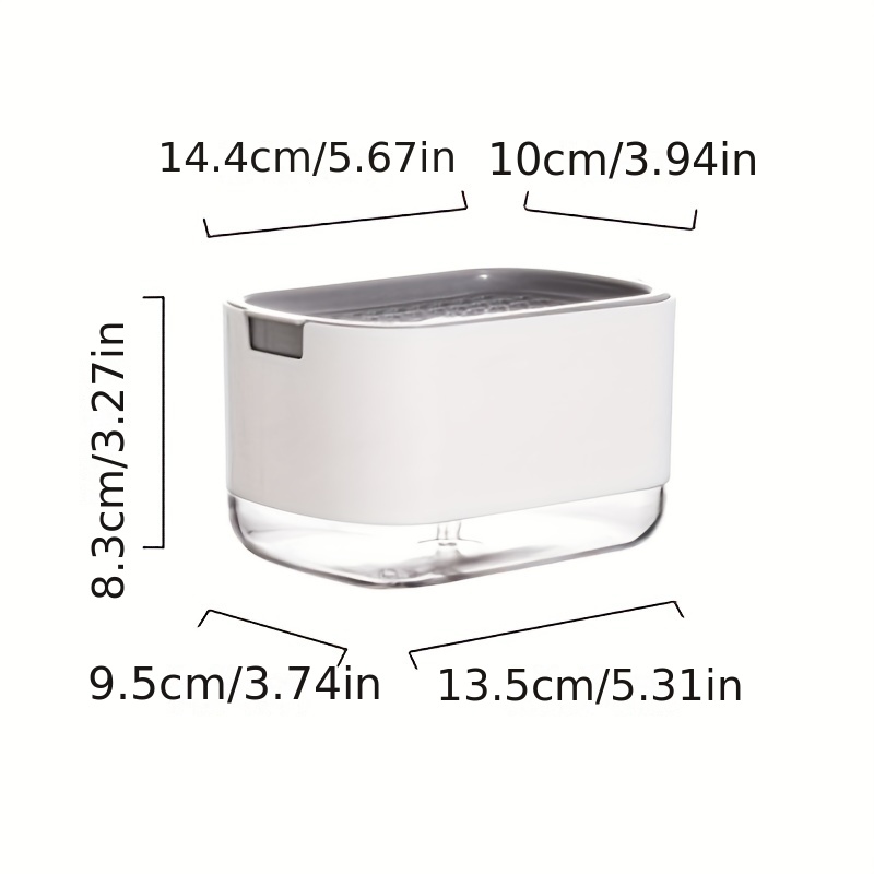 Press type Manual Soap Dispenser Box Multifunctional Soap - Temu