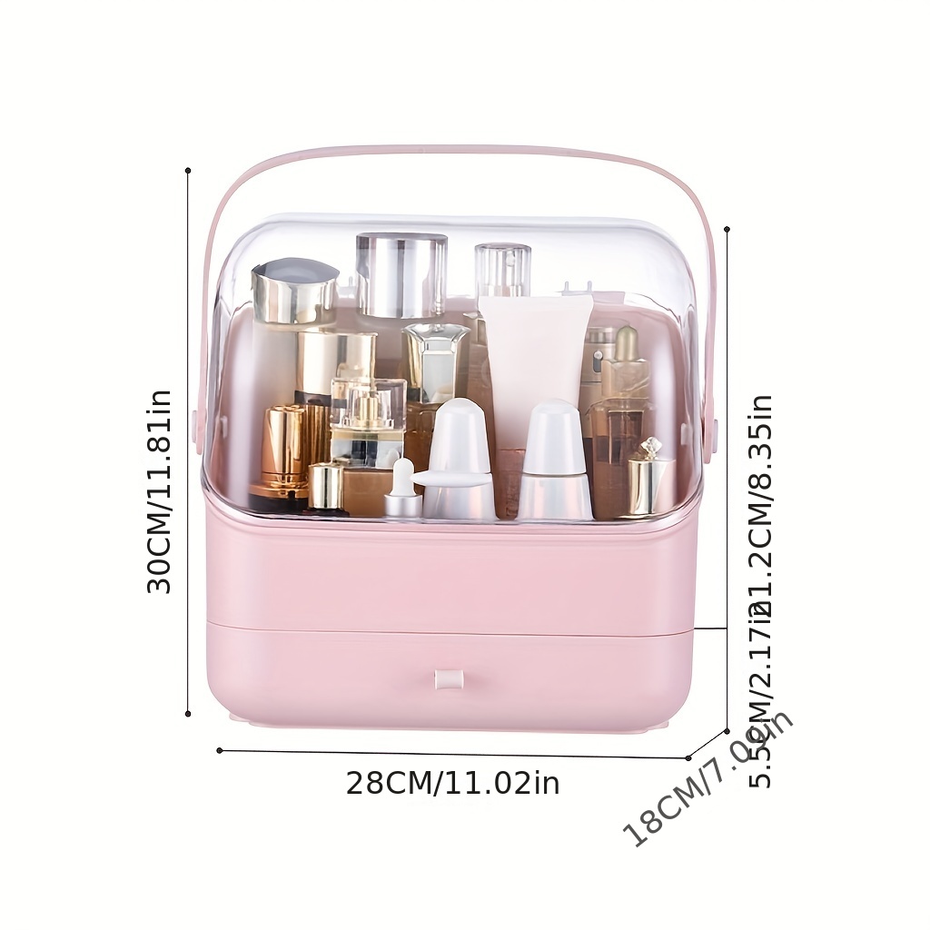 Cosmetic makeup Storage organizer - Multipurpose Storage Box with