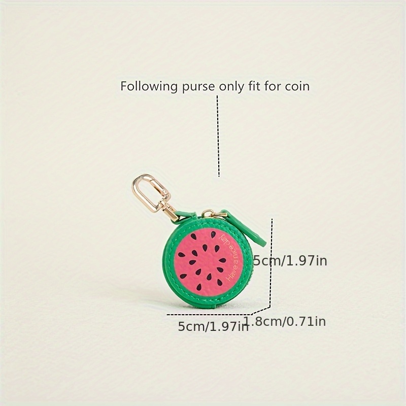 TEMU Mini, Encanto de , Adecuado para Airtag, Regalo para Mujeres, Llavero de Kiwi, Mini, Regalo para Airtag, Mujeres