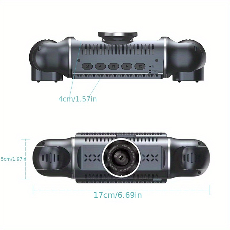 Dash Cam Front And Rear 4k Car Black Box 1080p Car Cameras With