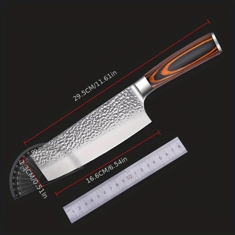 High quality 440C German Steel Kitchen Knife Damascus Laser Pattern Chef  Knife Cleaver Filleting Santoku Knife Best Kitchen Tool