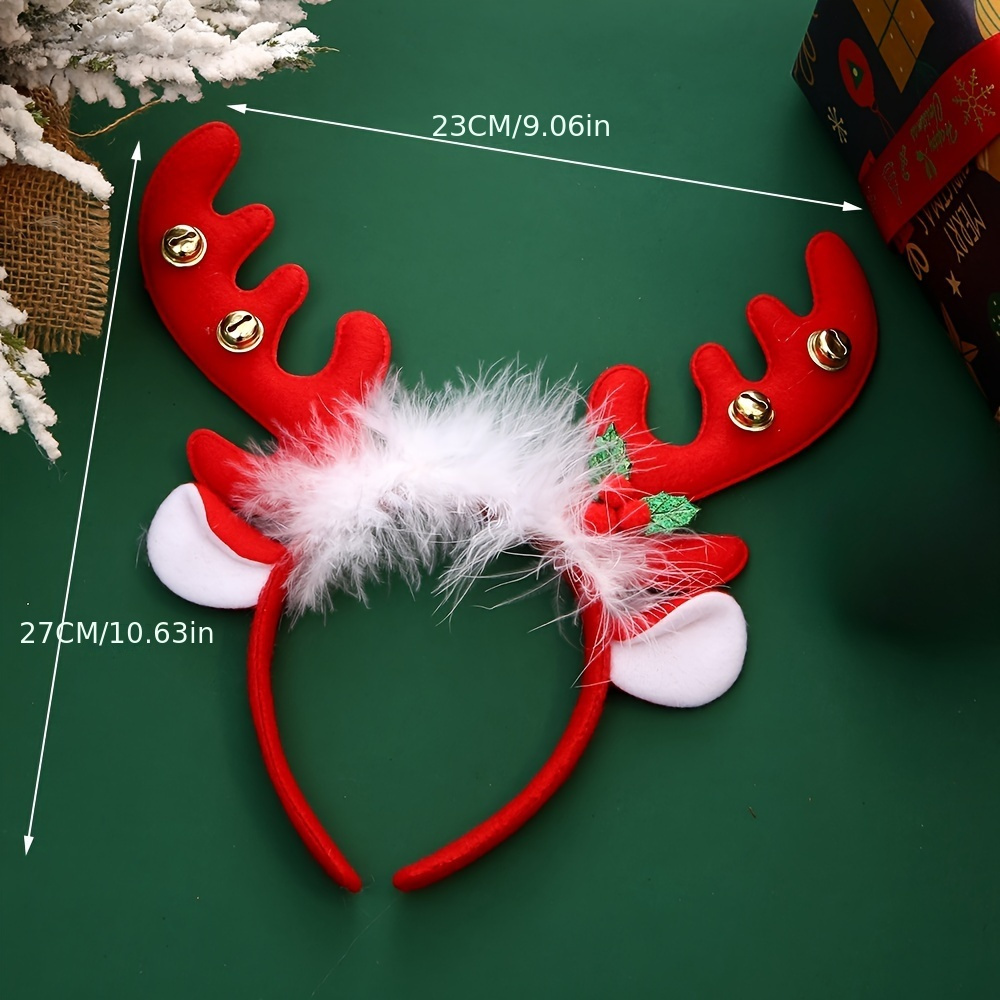 Green Red Christmas Ribbon Tie With Christmas Tree Reindeer - Temu Ireland