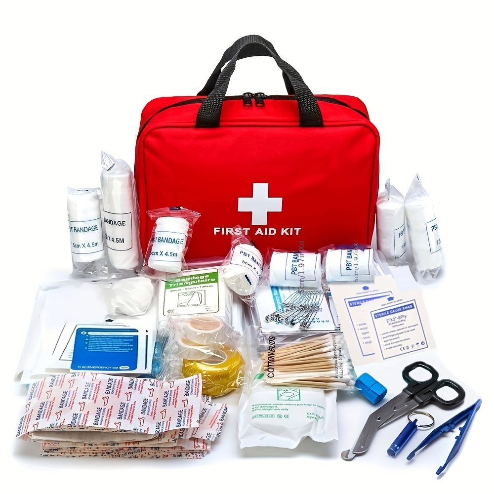 Medizinischer Erste-Hilfe-Kasten für den Haushalt mit großer Kapazität,  medizinischer mehrschichtiger Medikamenten-Notfall-Aufbewahrungskoffer –  die besten Artikel im Online-Shop Joom Geek