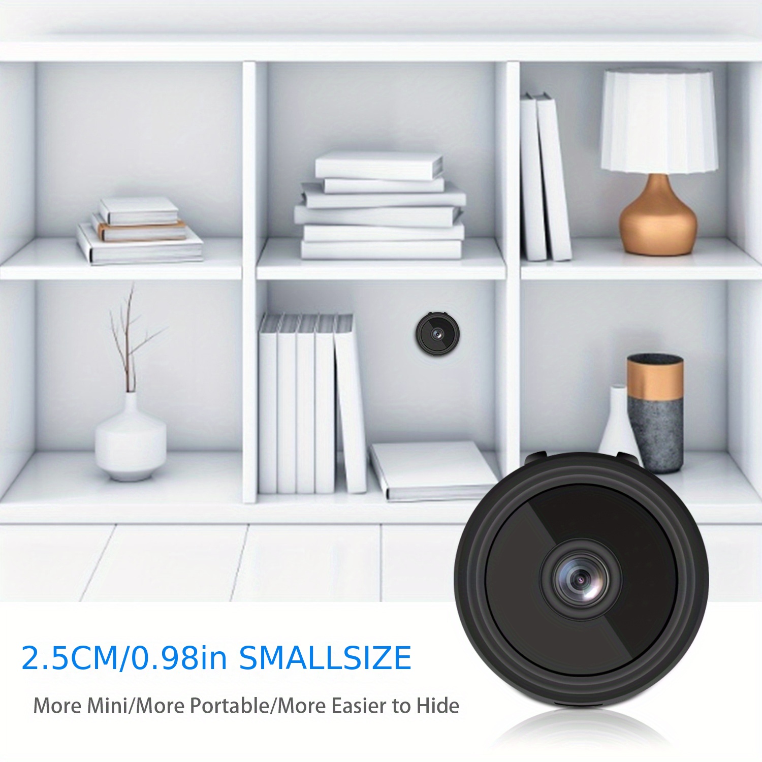 Mini Wifi Camera With 720p Pixels No Motion Detection No - Temu