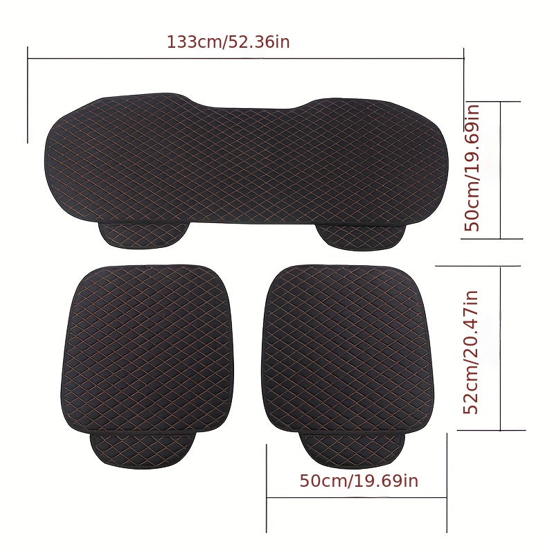 Funda Asiento Coche Juego Delantero Elige Lino Protector - Temu Chile