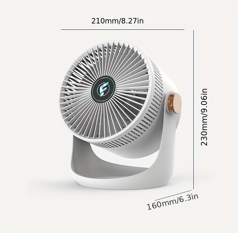 versatile smart home fan usb rechargeable portable desktop wall mount design with powerful airflow for indoor outdoor use details 13