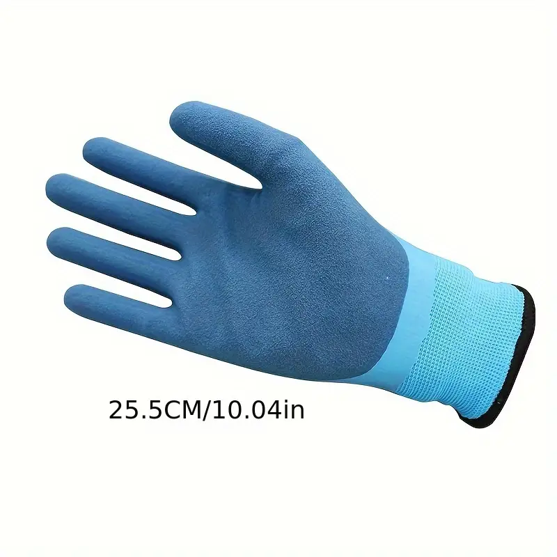 1pc Double Layered Insulated Waterproof Winter Fishing Gloves For