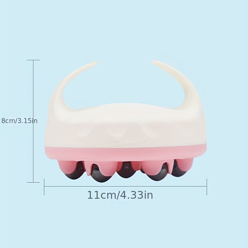 1pc Body Massage Roller Hand Held Massager With 7 Ball For Temu New