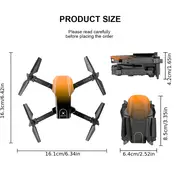 f191 hd drone folding obstacle avoidance hd aerial photography quadcopterintegrated remote control aircraft details 24