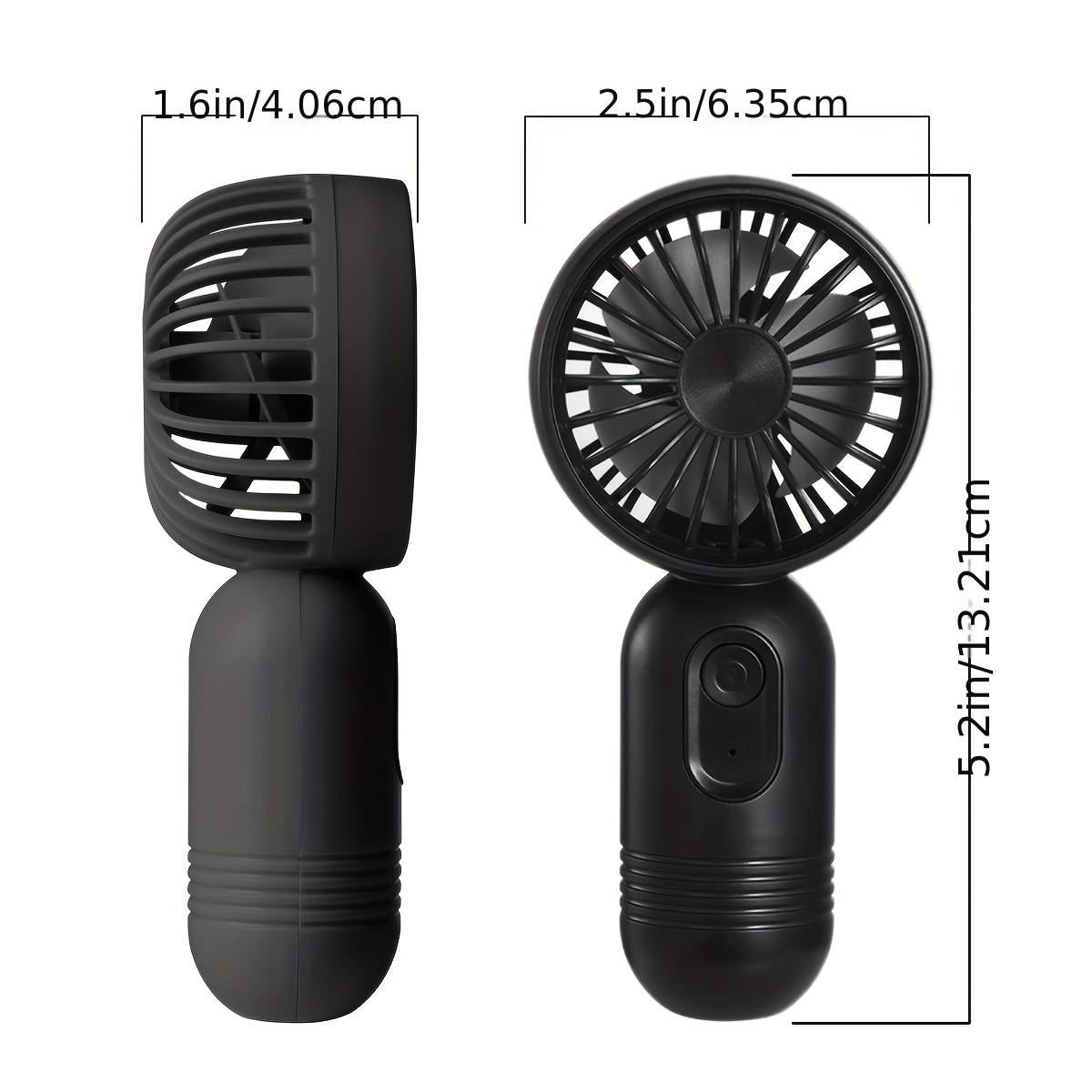 Mini Ventilador Portátil Ventiladores Mano Aire - Temu