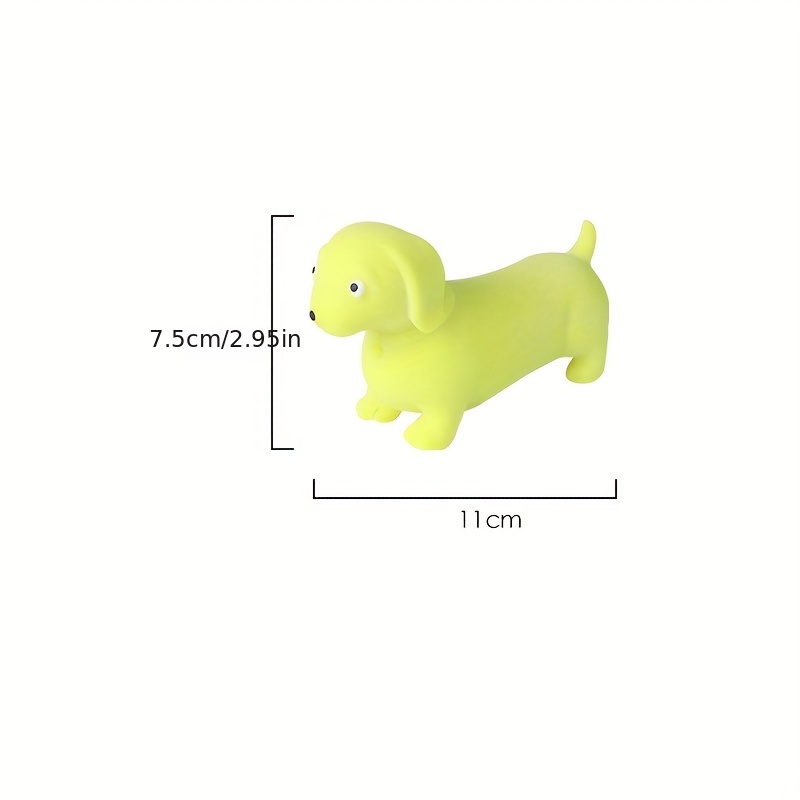 Dachshund Dog Toy Squeezing Fidget Sensory Stress Relieve Toy Dog