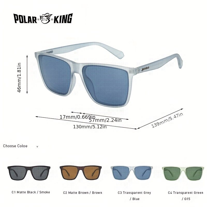 Men's Polarized Sunglasses UV Protection Sports Sunglasses for Cycling Travel Fishing,Temu