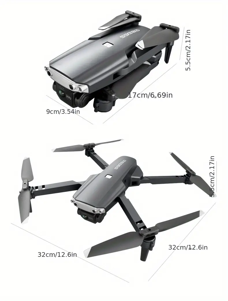 s9000 large size folding drone dual camera hd aerial camera esc camera obstacle avoidance remote control aircraft details 18