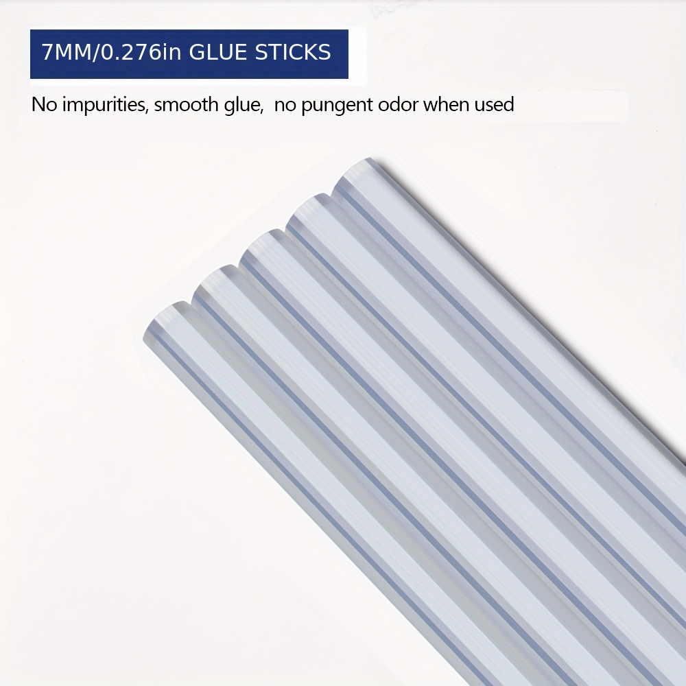 20 120pcs/lot Hot Melt Glue Stick Rod 7mm 11mm For Glue Gun Adhesive sticks  for DIY Art Craft Hand Repair Tool Hot Melt Glue Rod