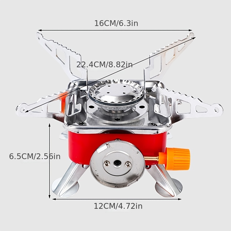 Outdoor Mini # Portable Stove # Stove for Camping, Picnics, Square