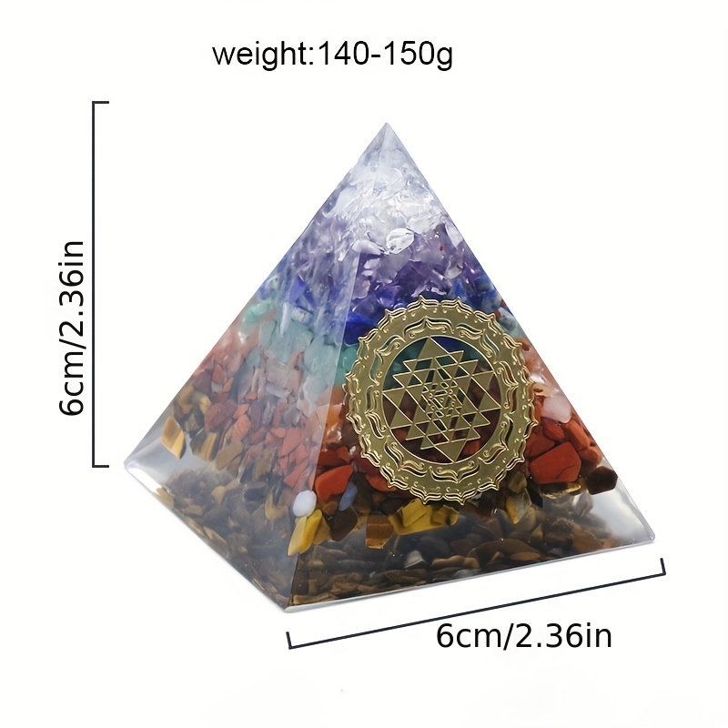 Orgoniteピラミッドクリスタルチャクラエネルギージェネレーター
