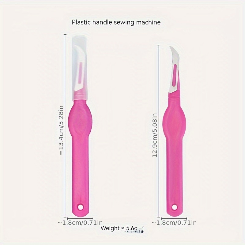 1pc Portable Folding Seam Ripper, Thread Picker And Label Remover