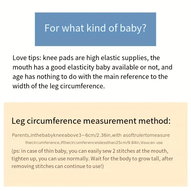 Breathable Mesh Knee Pads for Baby Crawling