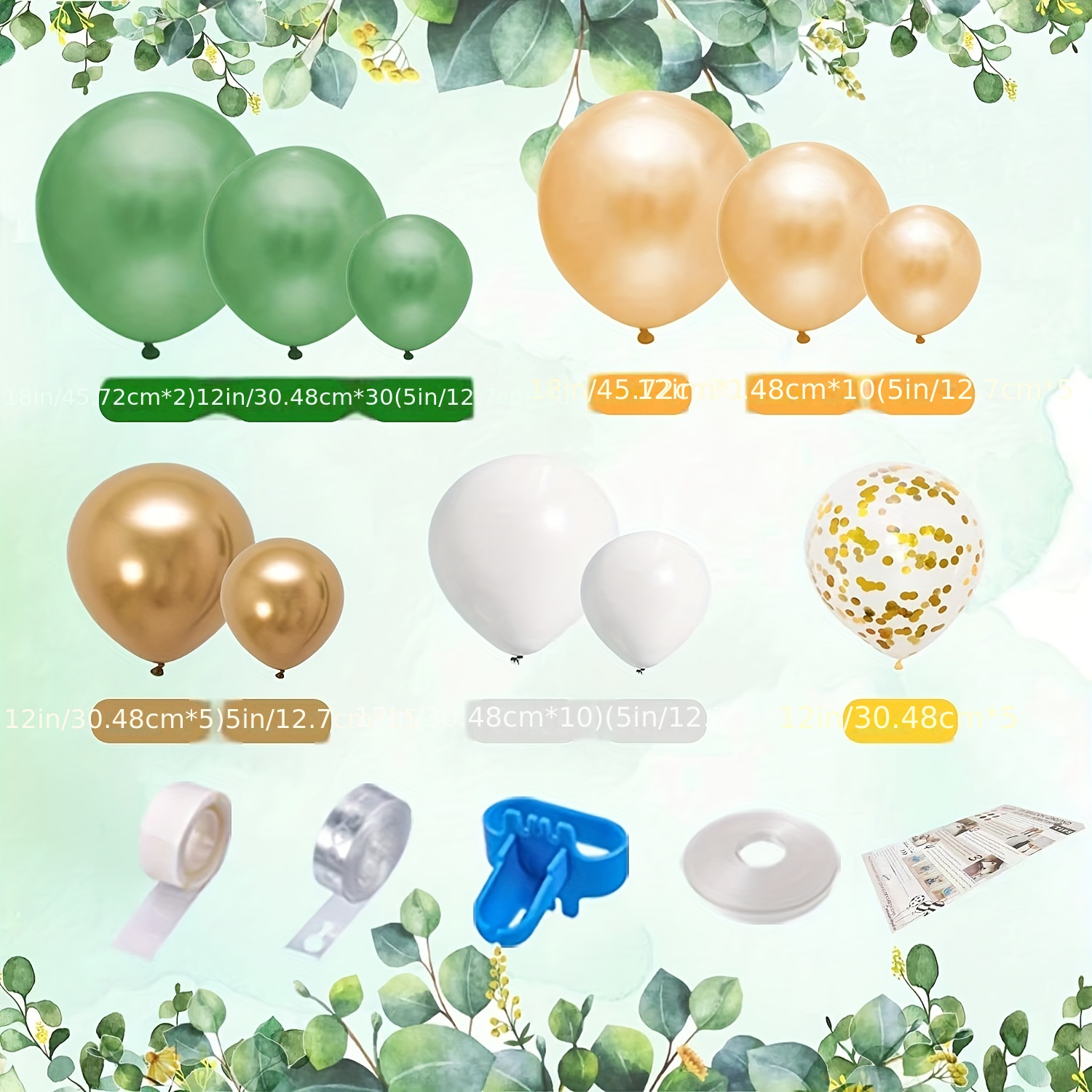 Compra Globos Cumpleaños 5 Años - Pack de 5 al por mayor