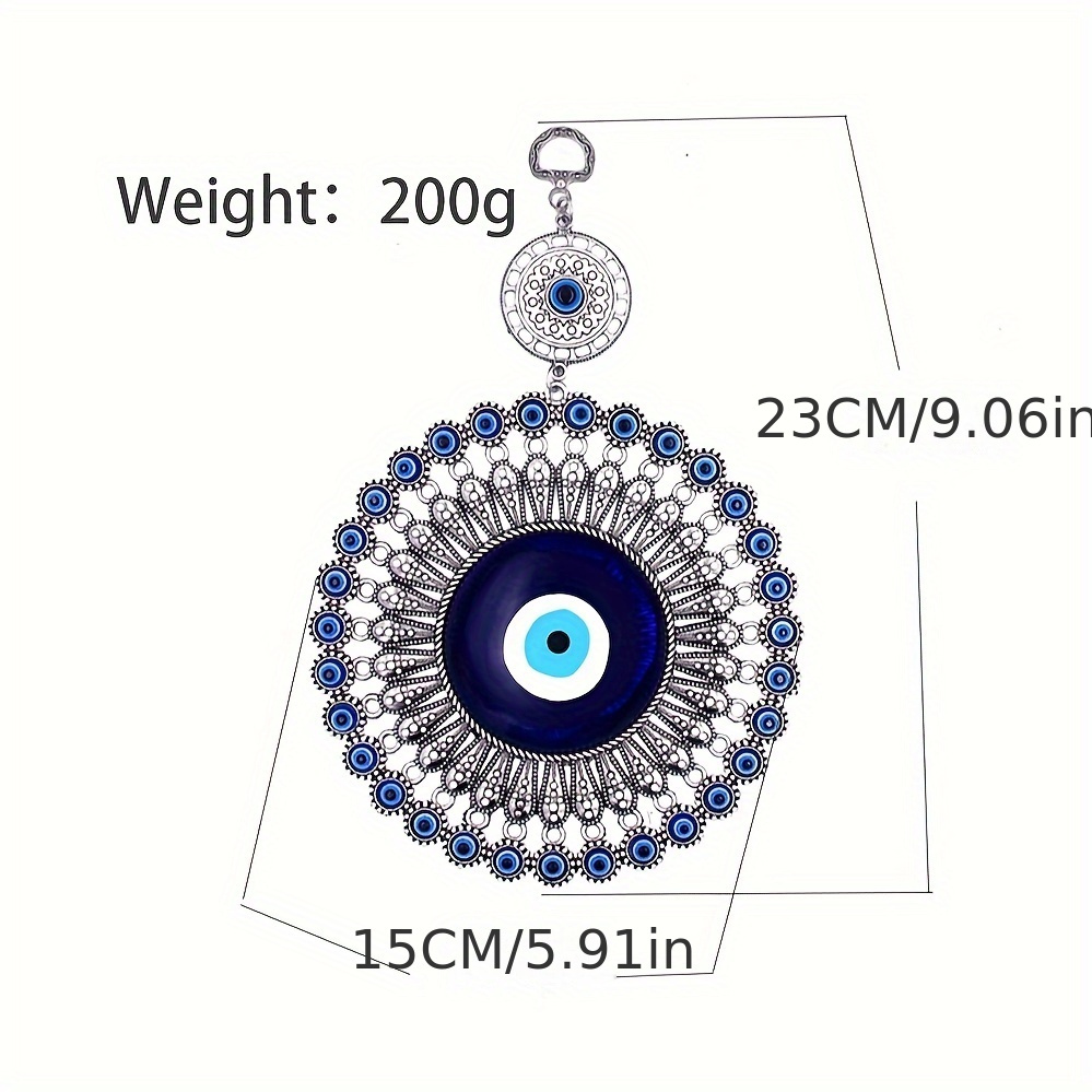 1pc Blaues Böses Auge Ornament Türkisches Blaues Auge Dekor - Temu Germany