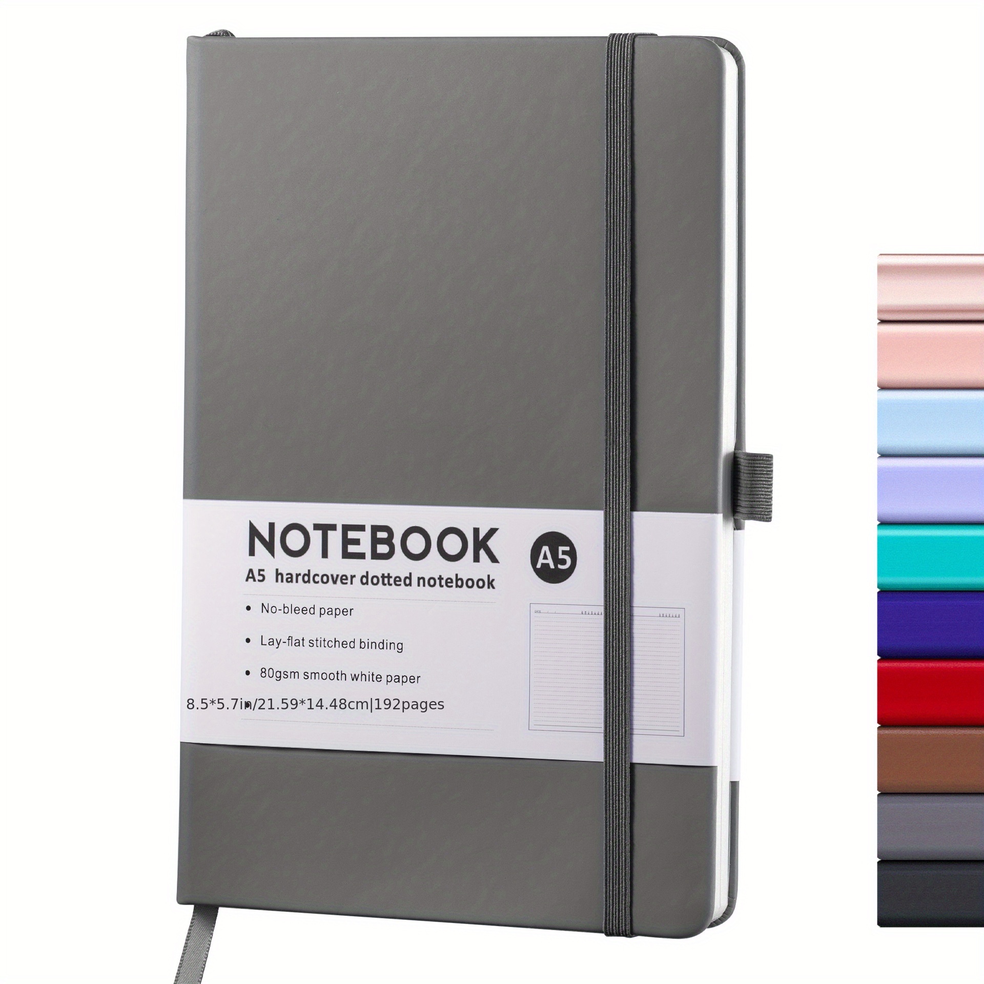 A5 Notebook/notepad (2 Pack) Lined A5 Notebook With Premium Paper