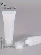 botellas de embalaje cosmético de material pp
