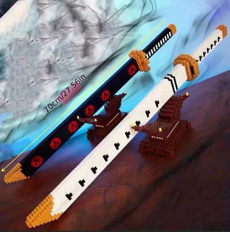 Hengqiyuan Cuchillo de Bloques de Construcción de Arma de One Piece,  Juguete de Rompecabezas Modelo Katana Ensamblado Moc, Espada de Cosplay  Edward Newgate, Compatible con Lego,A : : Juguetes y Juegos