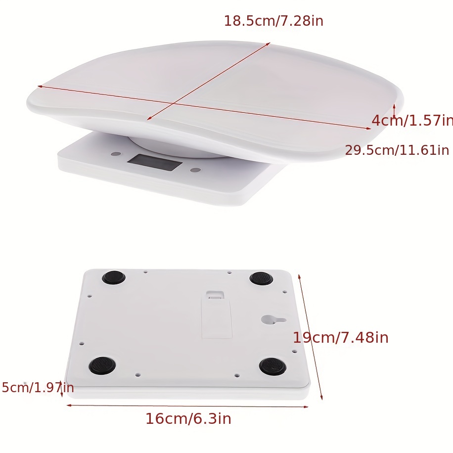 Pet Electronic Scales Convenient Pet Scales For Newborn Puppies Miniature  Precision Platform Scales - Temu