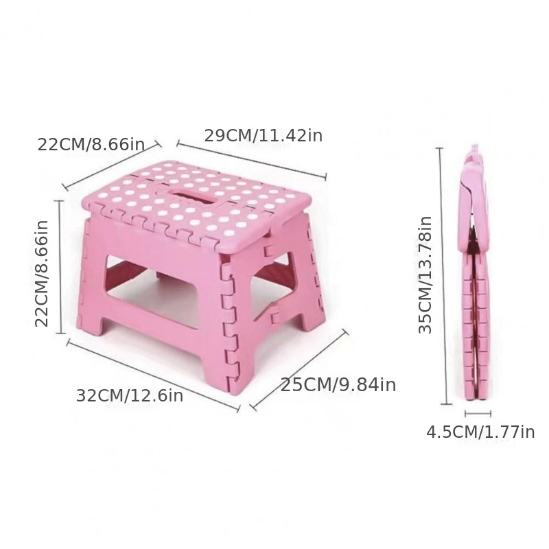 High folding step discount stool