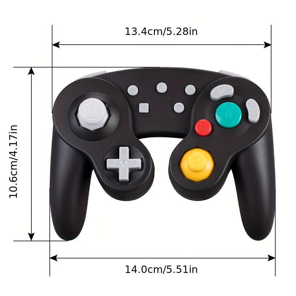 Mando Inalámbrico GameCube, Color Negro (Nintendo Switch)