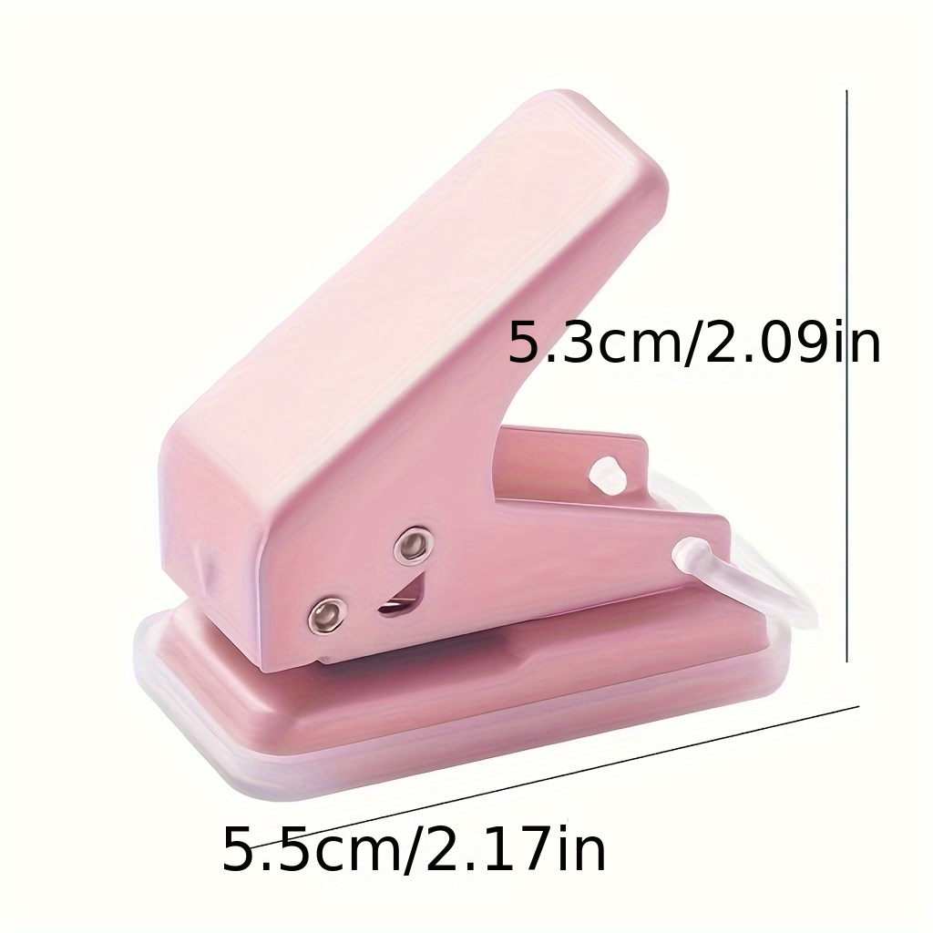Hole Punch Mini Portable Hole Puncher For Office And - Temu