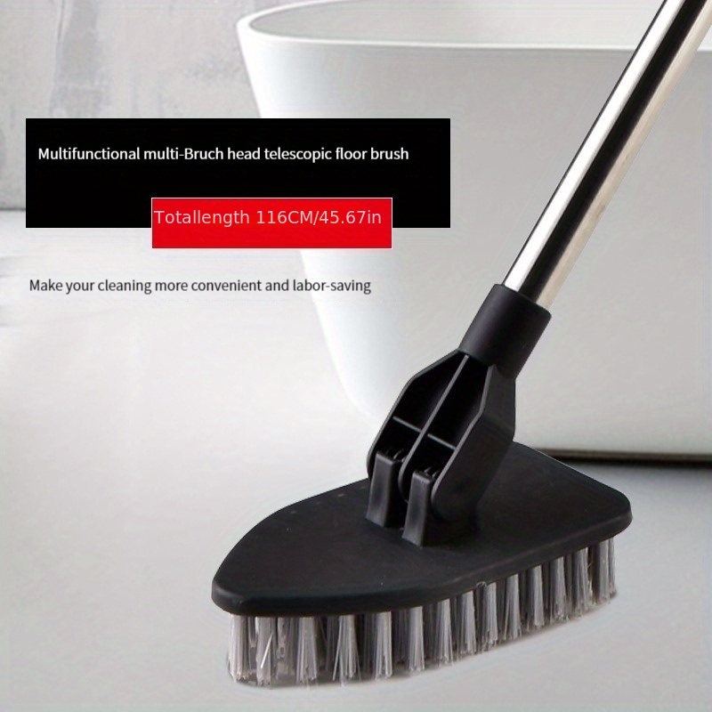 Triangle Floor Brush Household Crevice Brush Handheld Toilet - Temu