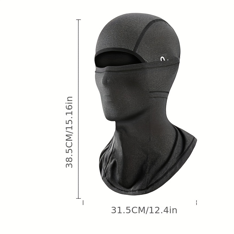 Balaclava Face Mask - Neck Collar Headwear Ice Silk - Cooling Full