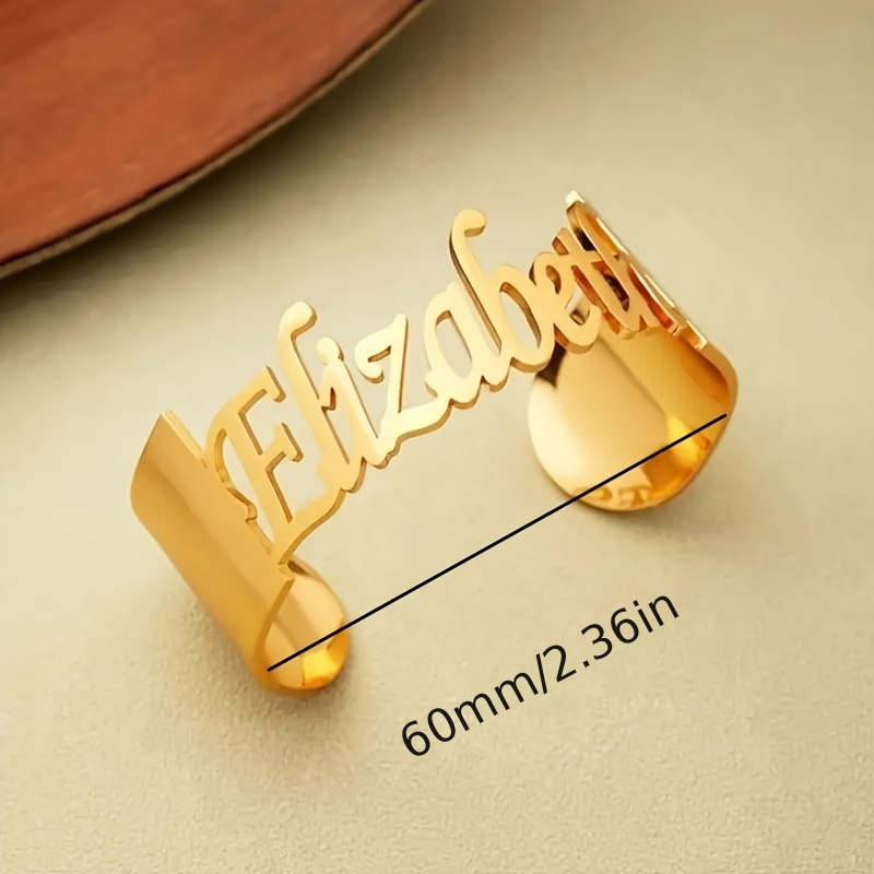 Hip Hop Open Cuff Bracelet for Women