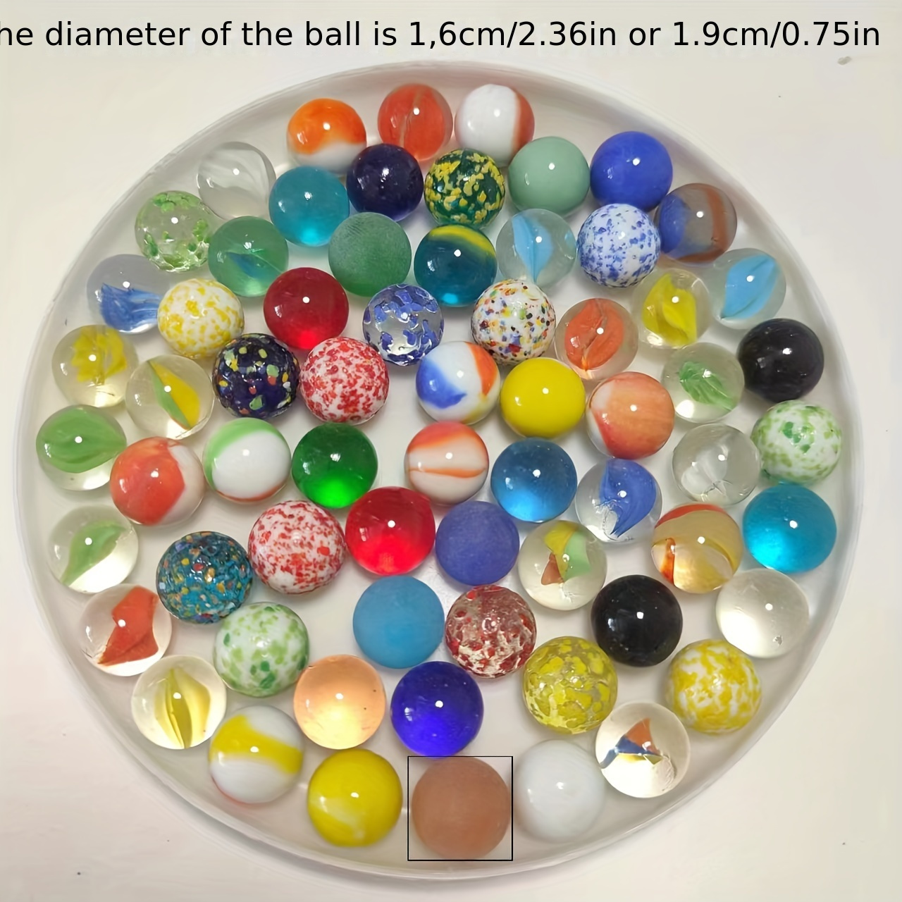 Ben & Bel Canicas De Vidrio Que Brillan En La Oscuridad – Pack De 20 Unidades Multicolor, Ideal Para Juegos, Decoración Y DIY, Se Cargan Con Luz Solar