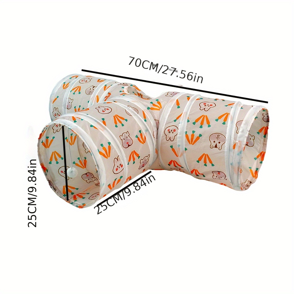 Toy Tunnel for Pet Bunnies