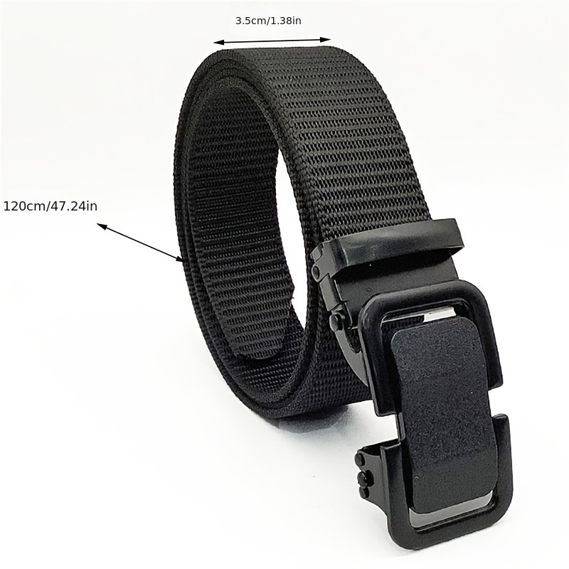 Mens Nylon Woven Tactical Belt Ideal Choice For Gifts - Jewelry &  Accessories - Temu Canada