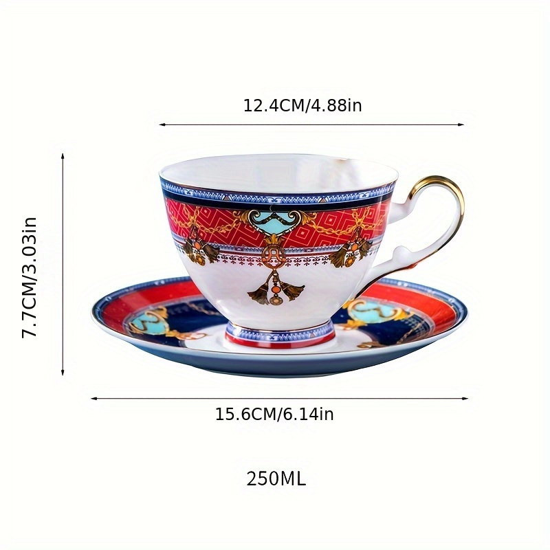 Set Tazza Da Tè E Piattino In Stile Europeo Tazza Da Caffè E - Temu Italy