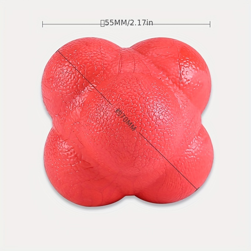 Rubber Six Corner Kick Reaction Ball Speed Agility Training Temu