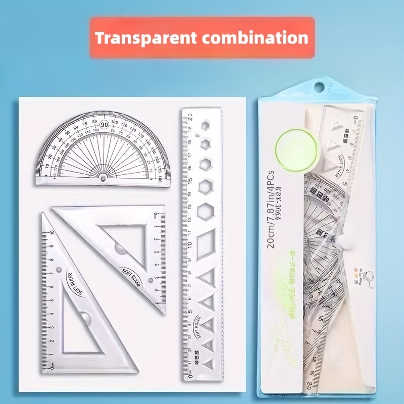 Art Alternatives | Combo Geometry Set with 12 inch Ruler