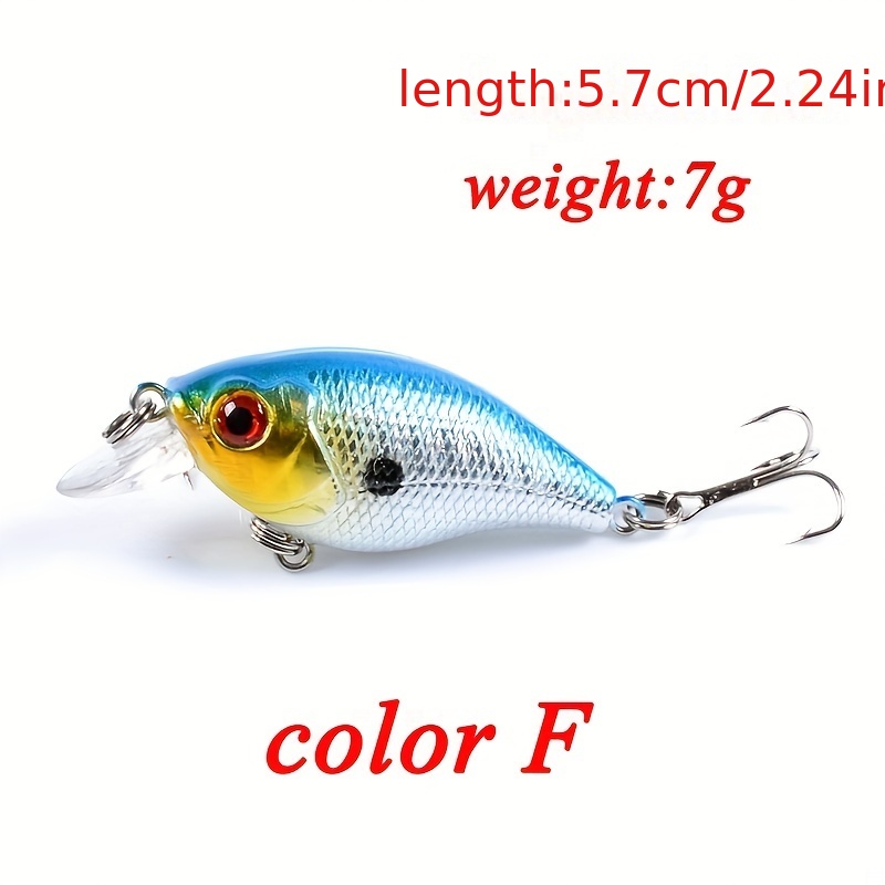 5.7cm Artificial Crankbait Wobblers Fishing Lure 2.24inch - Temu